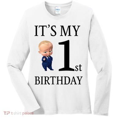 It's My 1st Birthday Women's Long Sleeve Shirt