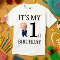 It's My 1st Birthday Kids T-Shirt thumb 3