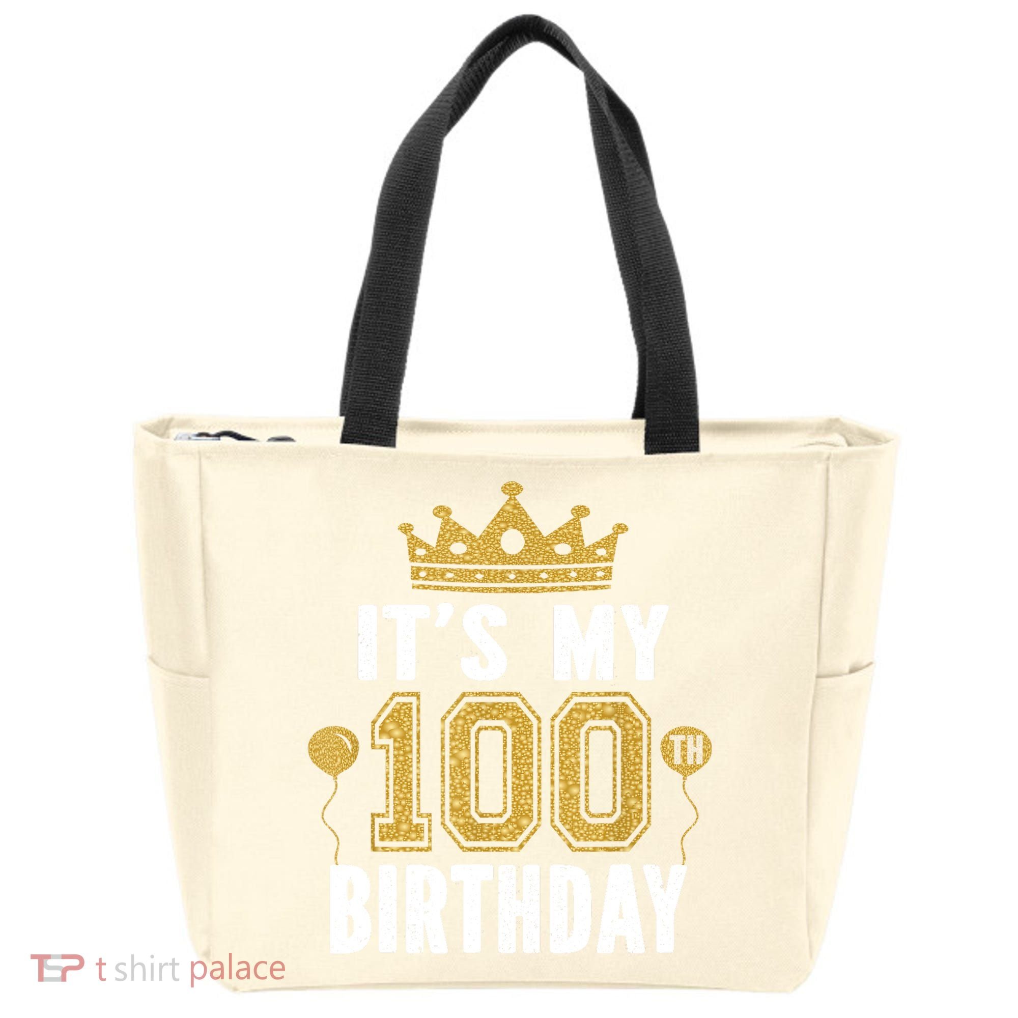 Its My 100th Birthday Gift For 100 Years Old Man And Woman Tote Bag