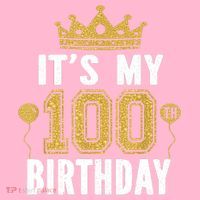 Its My 100th Birthday Gift For 100 Years Old Man And Woman Coaster thumb 2