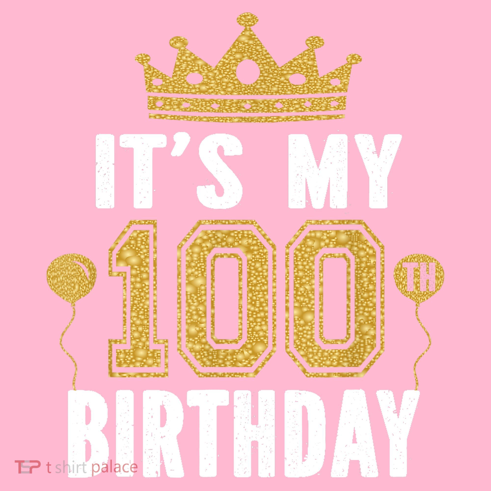 Its My 100th Birthday Gift For 100 Years Old Man And Woman Coaster