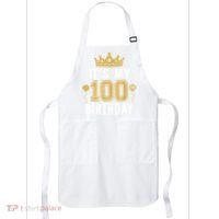 Its My 100th Birthday Gift For 100 Years Old Man And Woman Apron thumb 0
