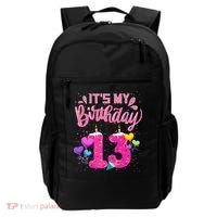 Its My 13th Birthday Doughnut Happy 13 Years Old Backpack thumb 0