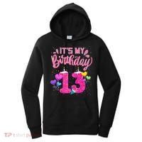 Its My 13th Birthday Doughnut Happy 13 Years Old Women's Hoodie thumb 0