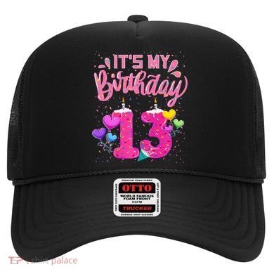 Its My 13th Birthday Doughnut Happy 13 Years Old Hat