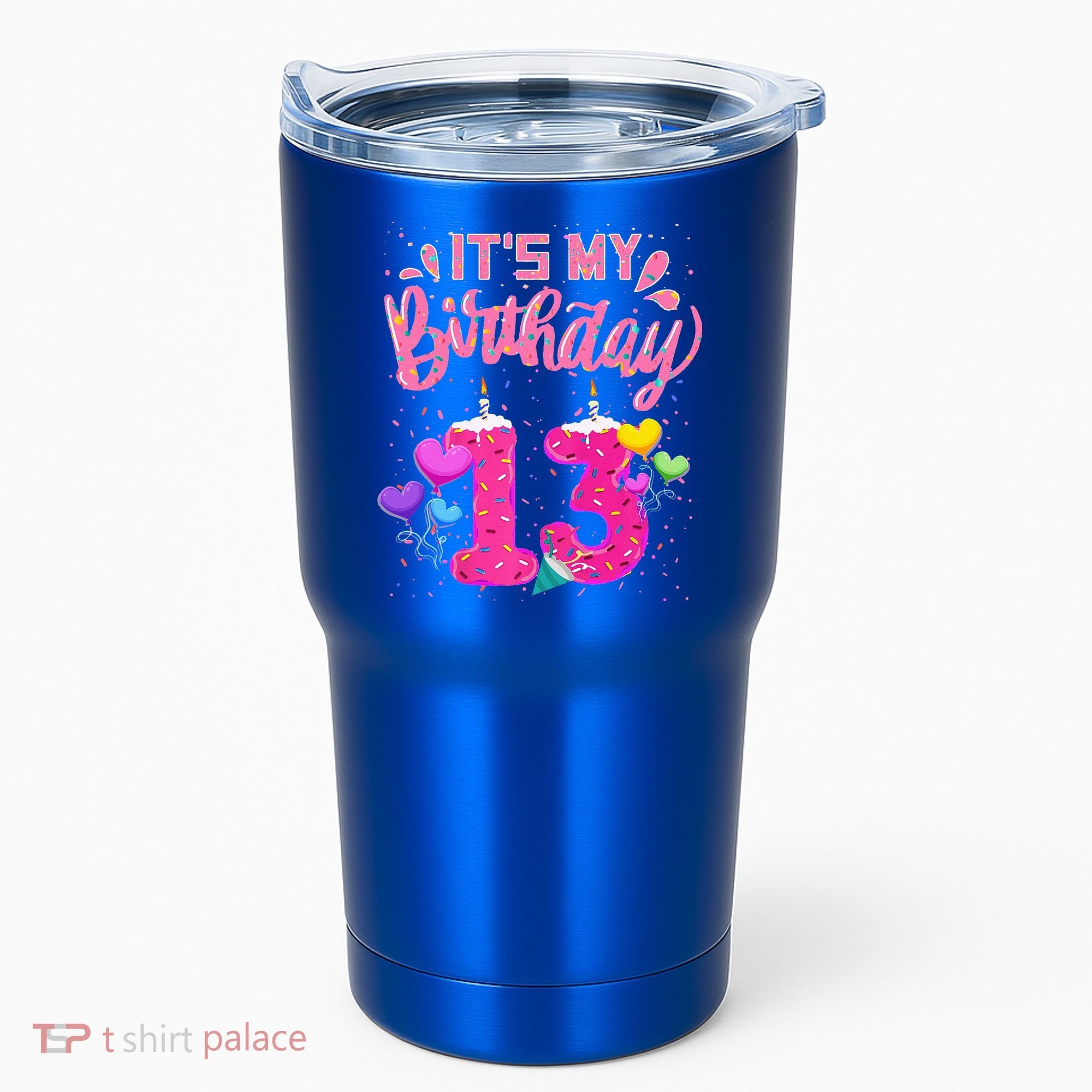 Its My 13th Birthday Doughnut Happy 13 Years Old Tumbler