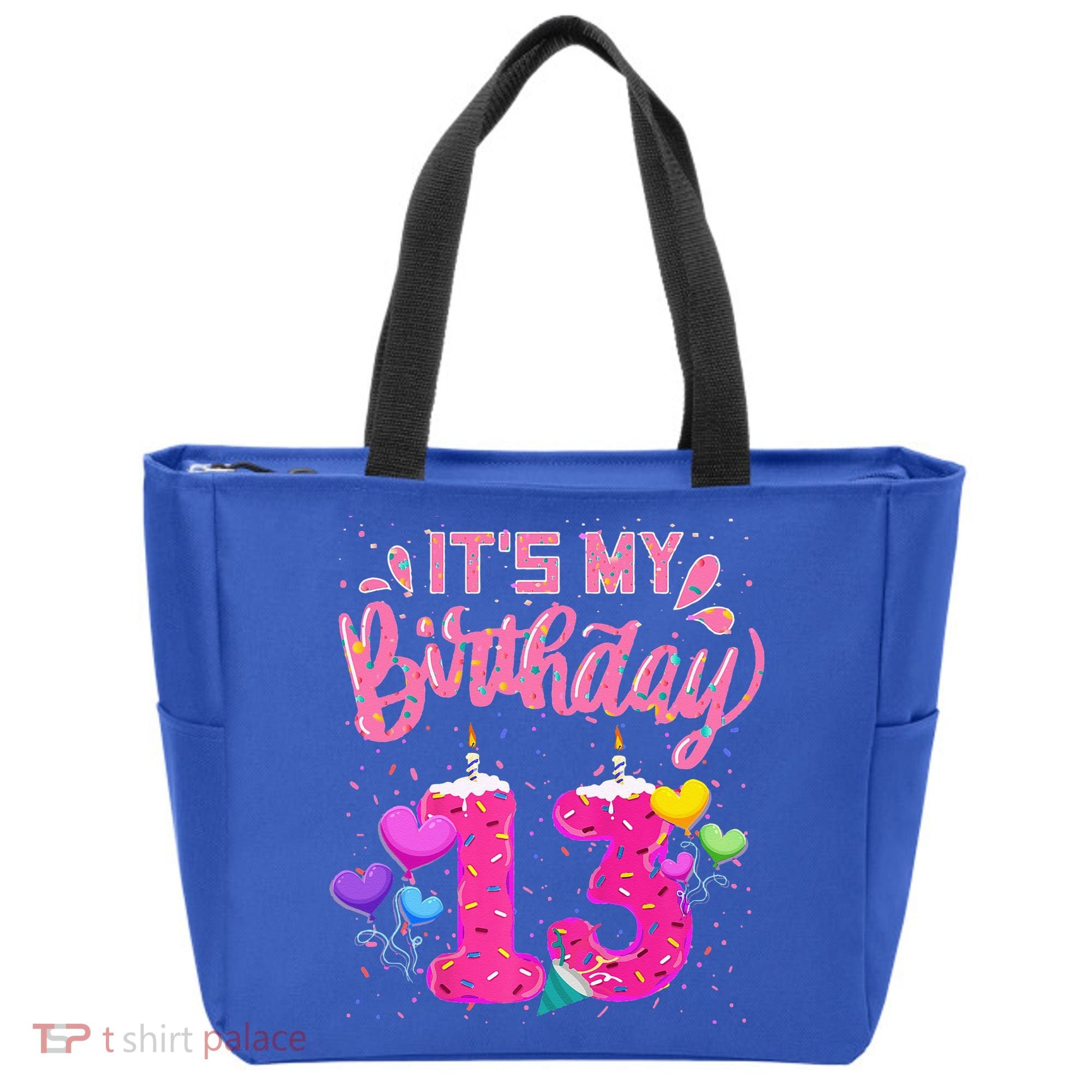 Its My 13th Birthday Doughnut Happy 13 Years Old Tote Bag