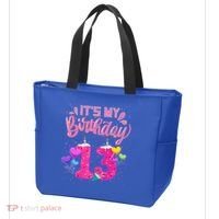 Its My 13th Birthday Doughnut Happy 13 Years Old Tote Bag thumb 3