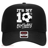 Its My 10th Birthday Soccer Player 10 Bday Party Team Hat thumb 0