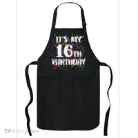 Its My 16th Birthday Apron thumb 0