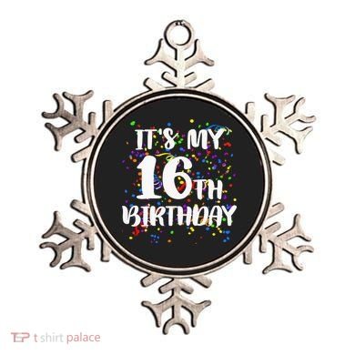 Its My 16th Birthday Ornament