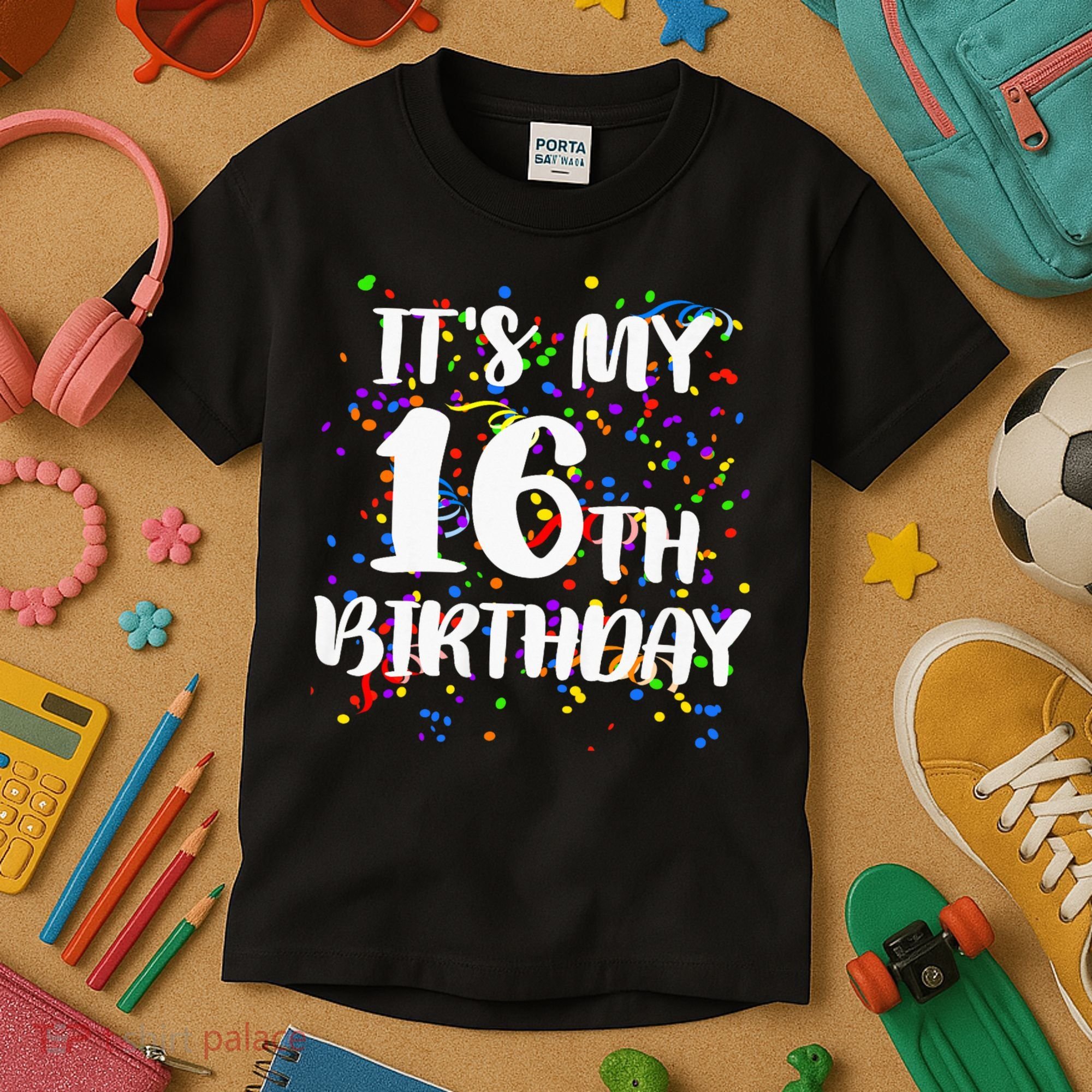 Its My 16th Birthday Kids T-Shirt