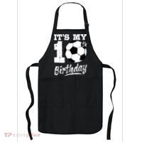 It's My 10th Birthday Soccer Player 10 Bday Party Team Apron thumb 0