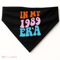 In My 1989 Era Groovy Retro USA-Made Doggie Bandana thumb 0