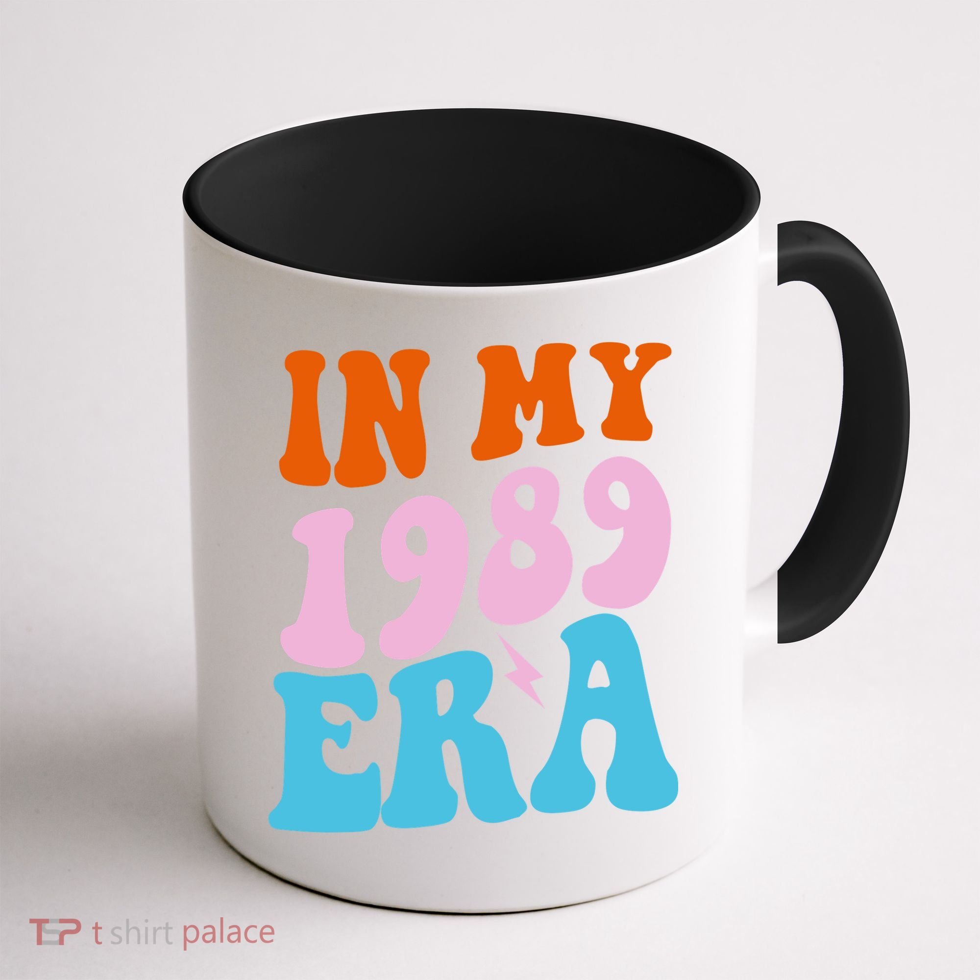 In My 1989 Era Groovy Retro Coffee Mug