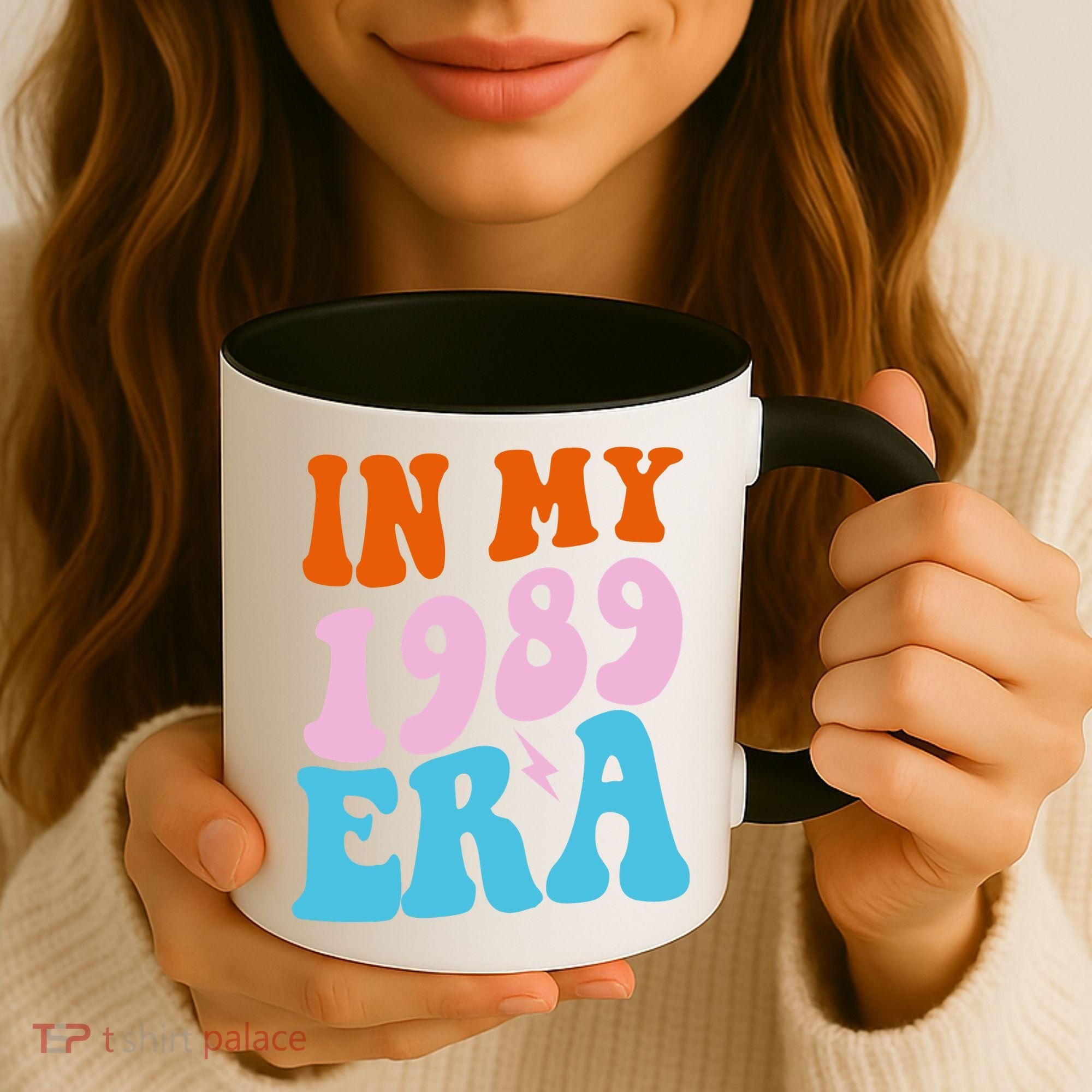 In My 1989 Era Groovy Retro Coffee Mug