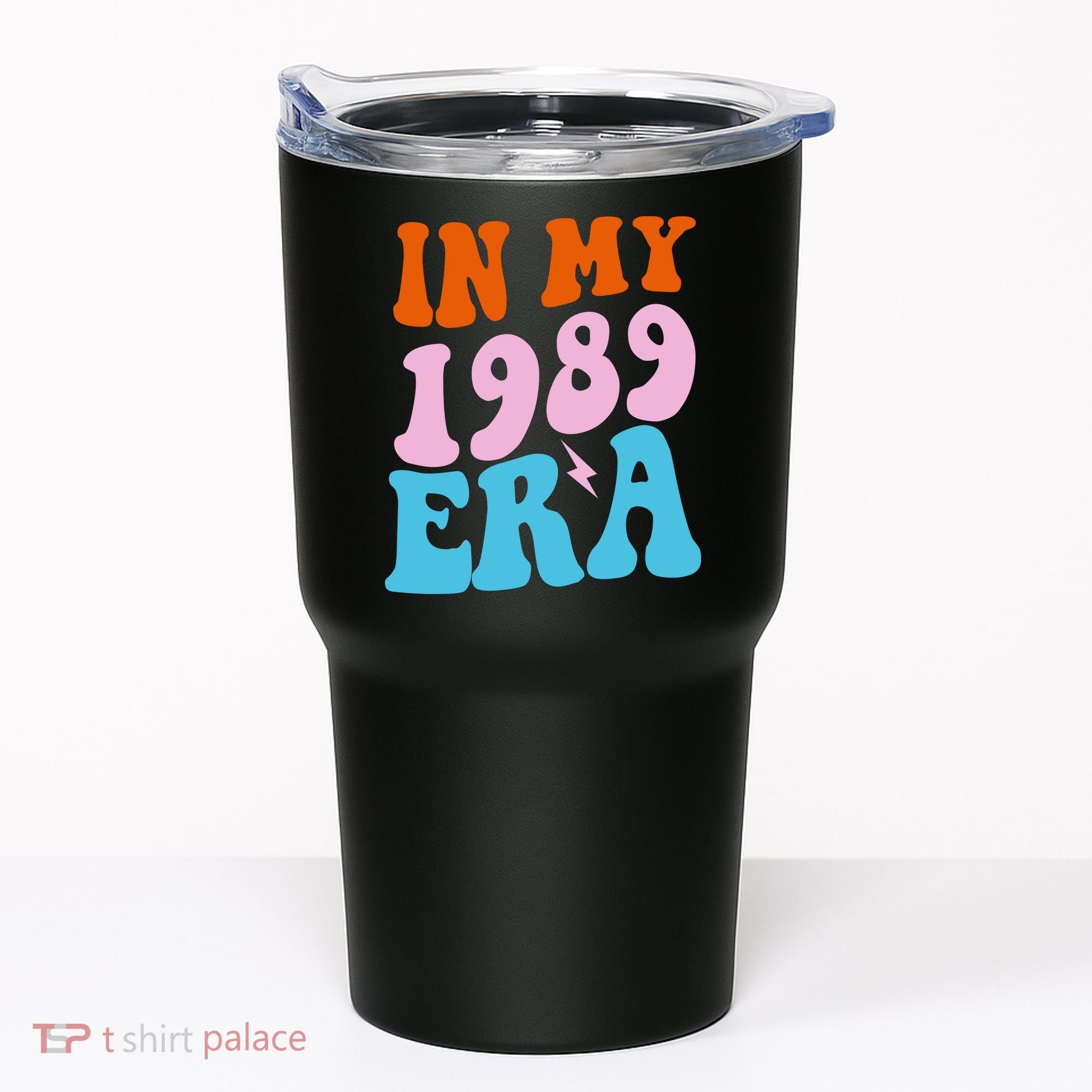 In My 1989 Era Groovy Retro Tumbler