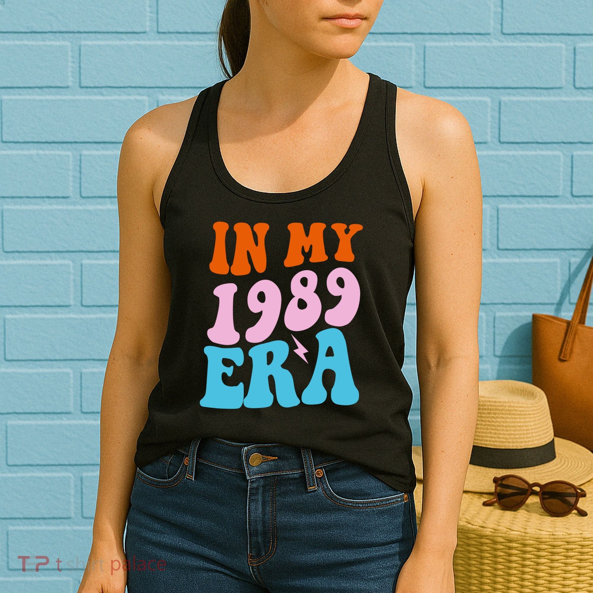 In My 1989 Era Groovy Retro Women's Tank Top
