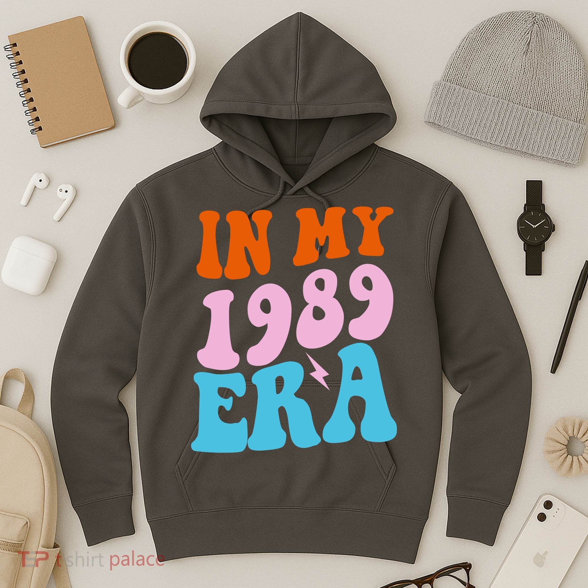In My 1989 Era Groovy Retro Hoodie
