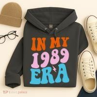 In My 1989 Era Groovy Retro Hoodie thumb 4