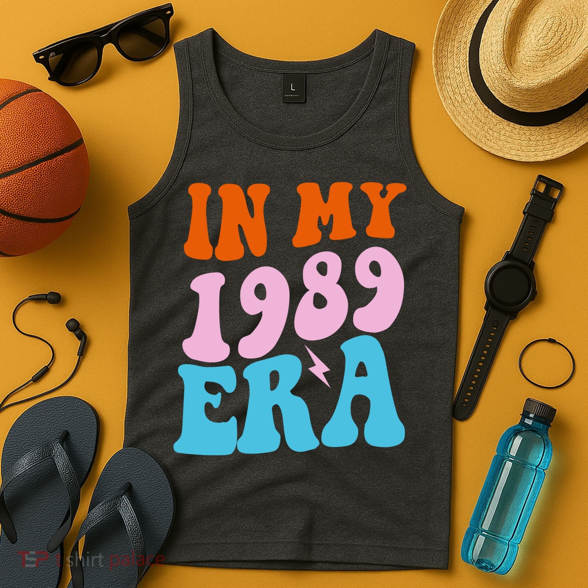 In My 1989 Era Groovy Retro Tank Top