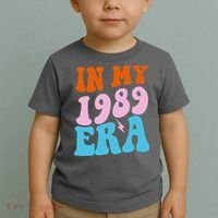 In My 1989 Era Groovy Retro Toddler T-Shirt thumb 2