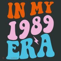 In My 1989 Era Groovy Retro Toddler T-Shirt thumb 4