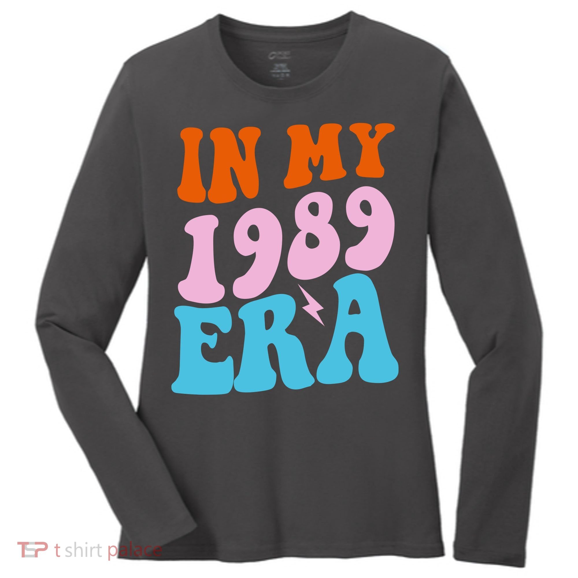 In My 1989 Era Groovy Retro Women's Long Sleeve Shirt