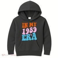 In My 1989 Era Groovy Retro Kids Hoodie thumb 0