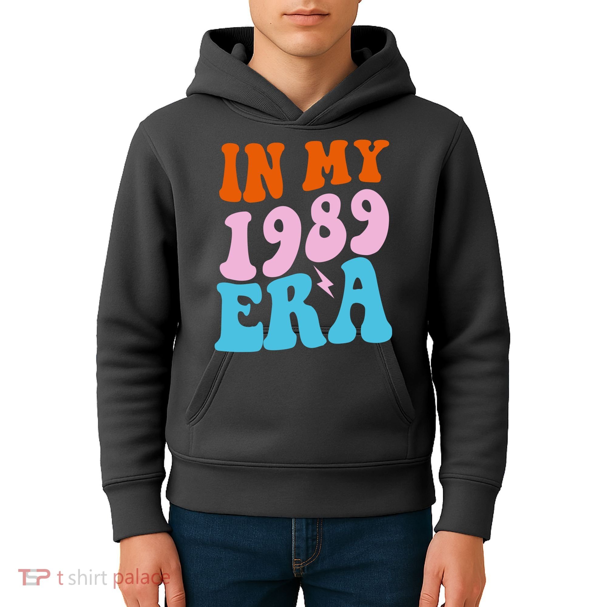 In My 1989 Era Groovy Retro Kids Hoodie