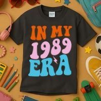 In My 1989 Era Groovy Retro Kids T-Shirt thumb 3