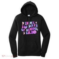 In My 100 Days Of School Era Retro Disco 100th Day Of School Women's Hoodie thumb 0