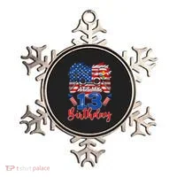 Its My 13th Birthday 13 Years Old July 4th Gamer Controller Ornament thumb 0