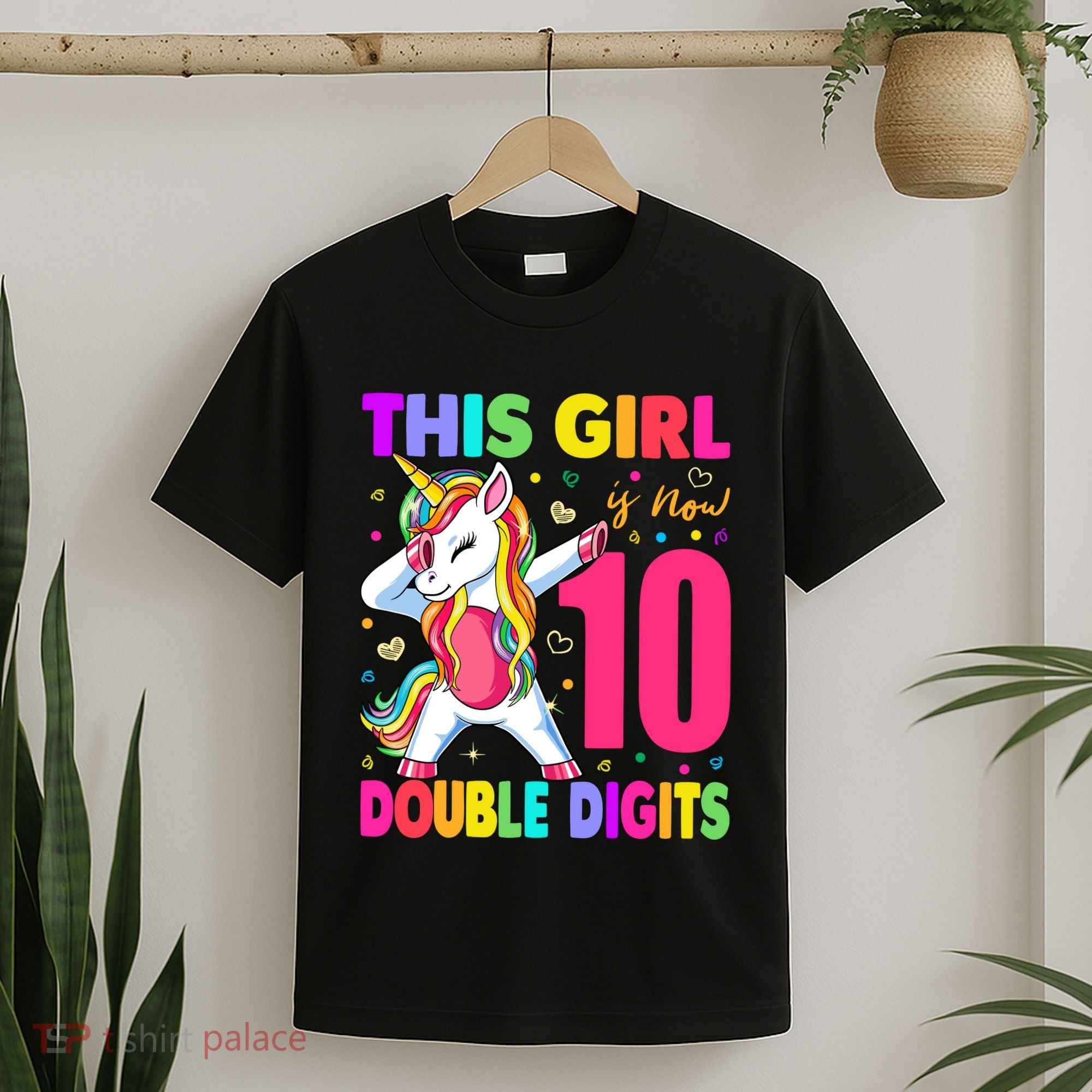 ItS My 10th Birthday Girl This Girl Is Now 10 Years Old T-Shirt