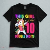 ItS My 10th Birthday Girl This Girl Is Now 10 Years Old T-Shirt thumb 5
