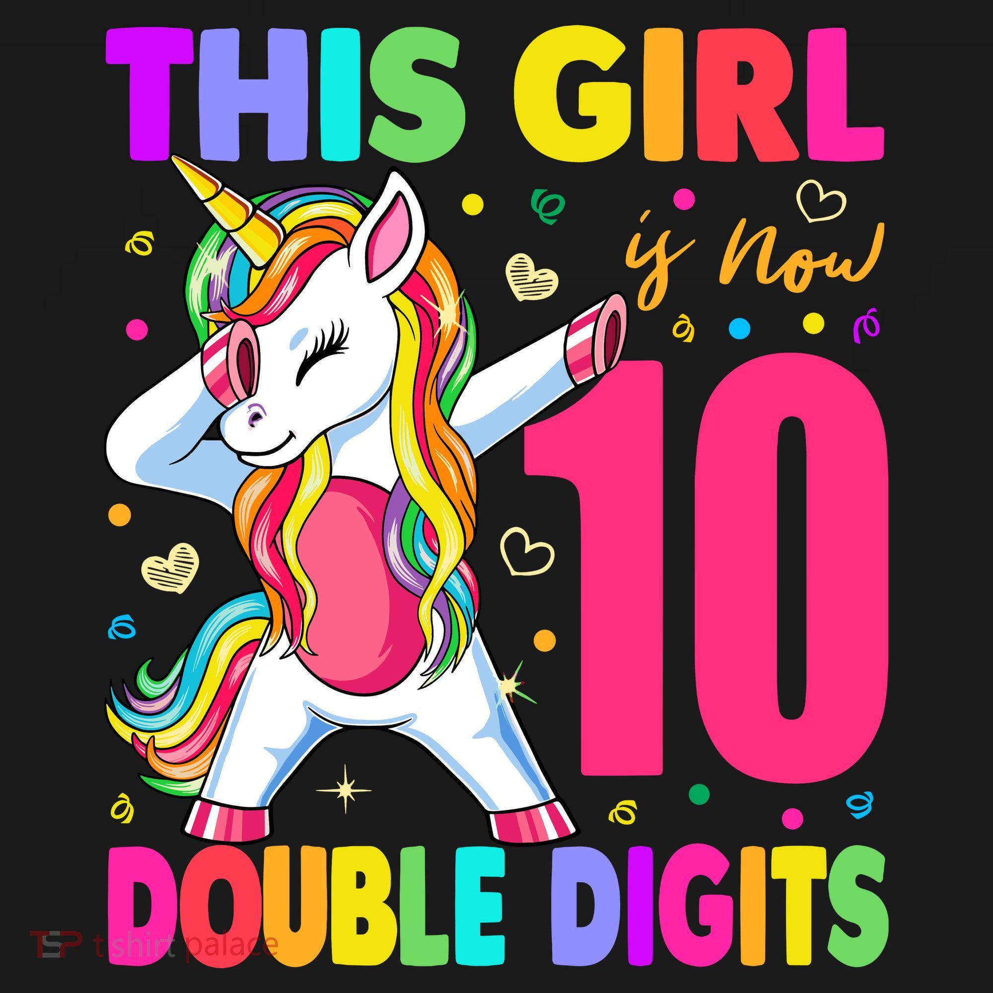 ItS My 10th Birthday Girl This Girl Is Now 10 Years Old Women's Hoodie
