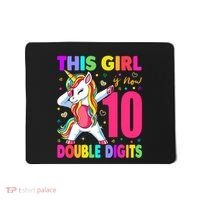 ItS My 10th Birthday Girl This Girl Is Now 10 Years Old Mousepad thumb 0