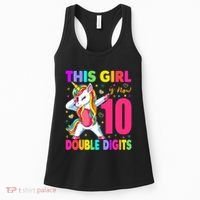 ItS My 10th Birthday Girl This Girl Is Now 10 Years Old Women's Tank Top thumb 0