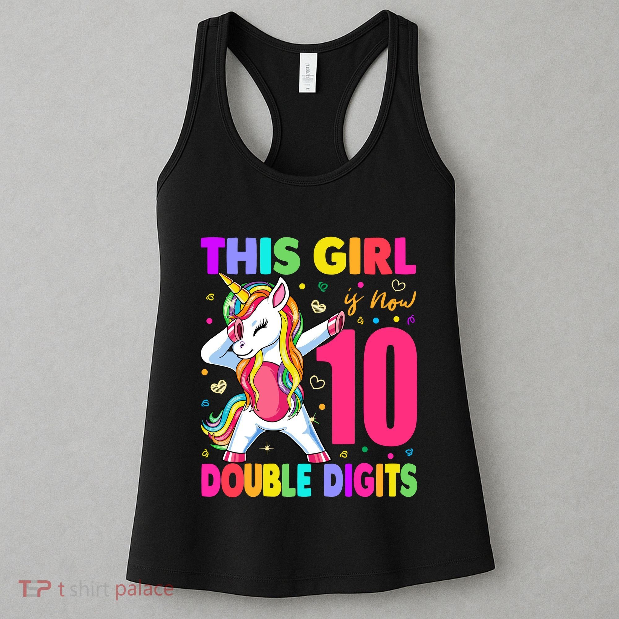 ItS My 10th Birthday Girl This Girl Is Now 10 Years Old Women's Tank Top