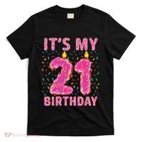It's My 21st Birthday Sweet Donut 21 Years Old T-Shirt thumb 0