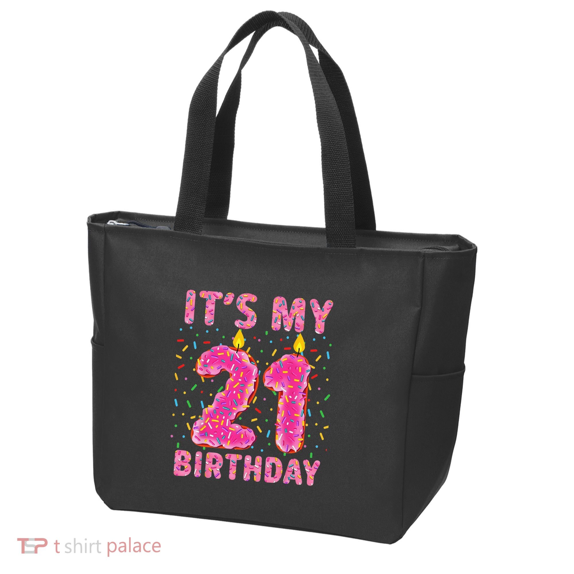 It's My 21st Birthday Sweet Donut 21 Years Old Tote Bag