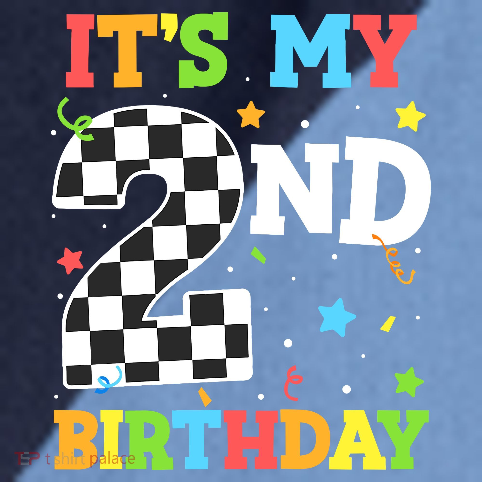 ItS My 2nd Birthday Boy 2 Two Racing Car Flag Race Car Raglan Baseball Sleeve Shirt