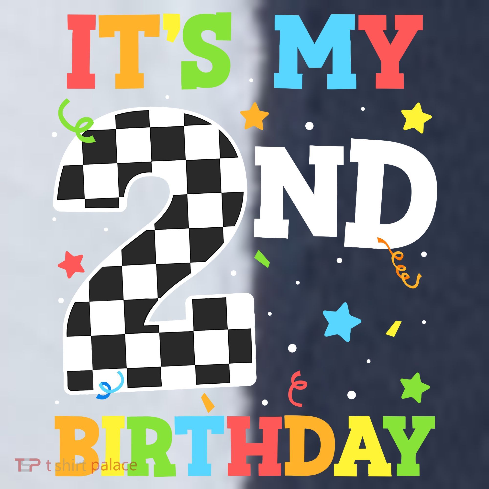 ItS My 2nd Birthday Boy 2 Two Racing Car Flag Race Car Sport-Tek Competitor United Soccer Jersey