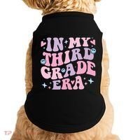 In My 3rd Grade Era Back To School In My Third Grade Era Doggie Tank thumb 0