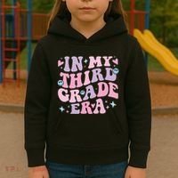 In My 3rd Grade Era Back To School In My Third Grade Era Kids Hoodie thumb 3