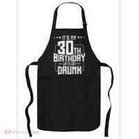 It's My 30th Birthday Let's Get Drunk Funny Beer Bday Apron thumb 0