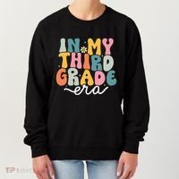 In My 3rd Grade Era Groovy Third Grade Teacher Retro Women's Sweatshirt thumb 0