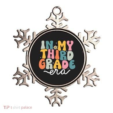 In My 3rd Grade Era Groovy Third Grade Teacher Retro Ornament
