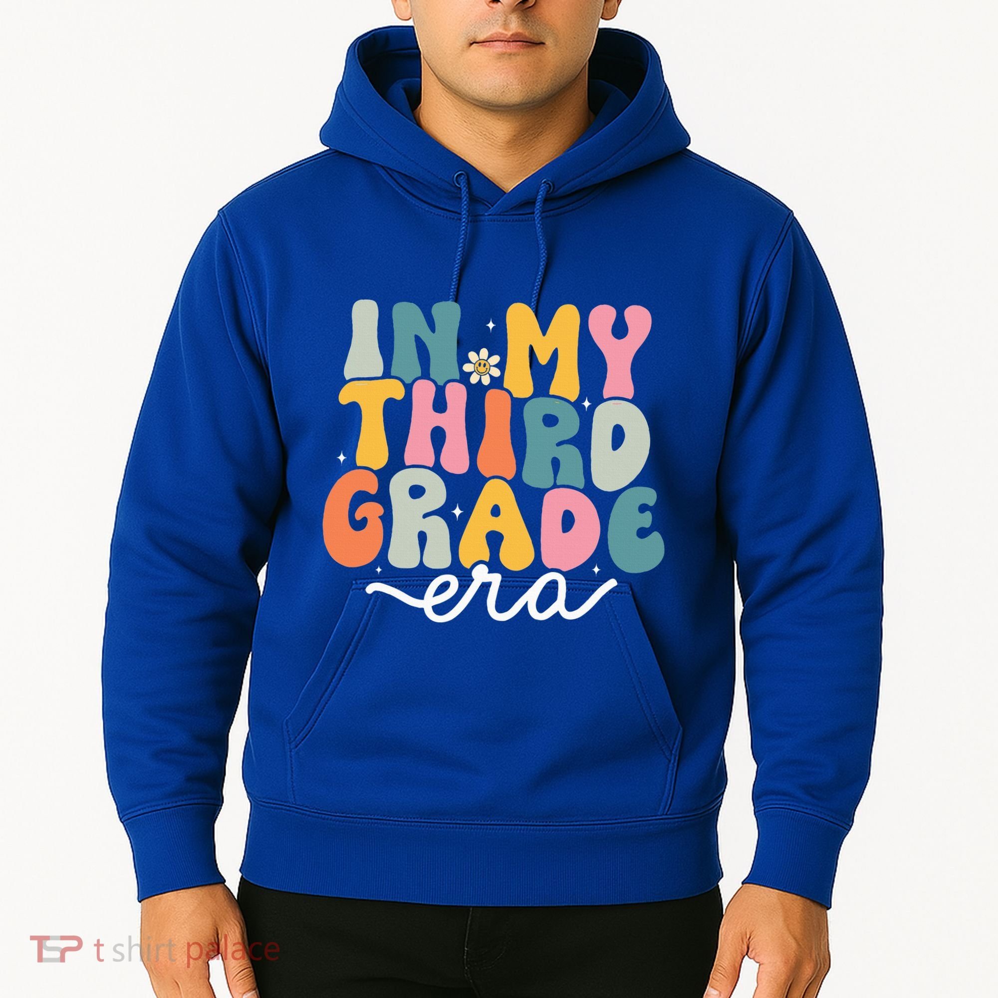 In My 3rd Grade Era Groovy Third Grade Teacher Retro Hoodie