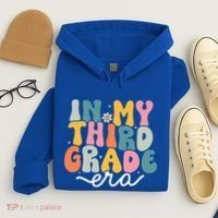 In My 3rd Grade Era Groovy Third Grade Teacher Retro Hoodie thumb 4
